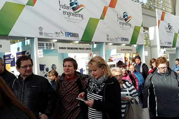 India Pavilion at MSV 2017